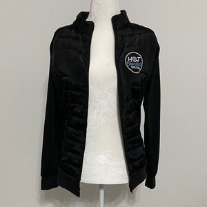 Hot Chocolate 15K/5K Black Athletic Wear Jacket from Ventures Endurance